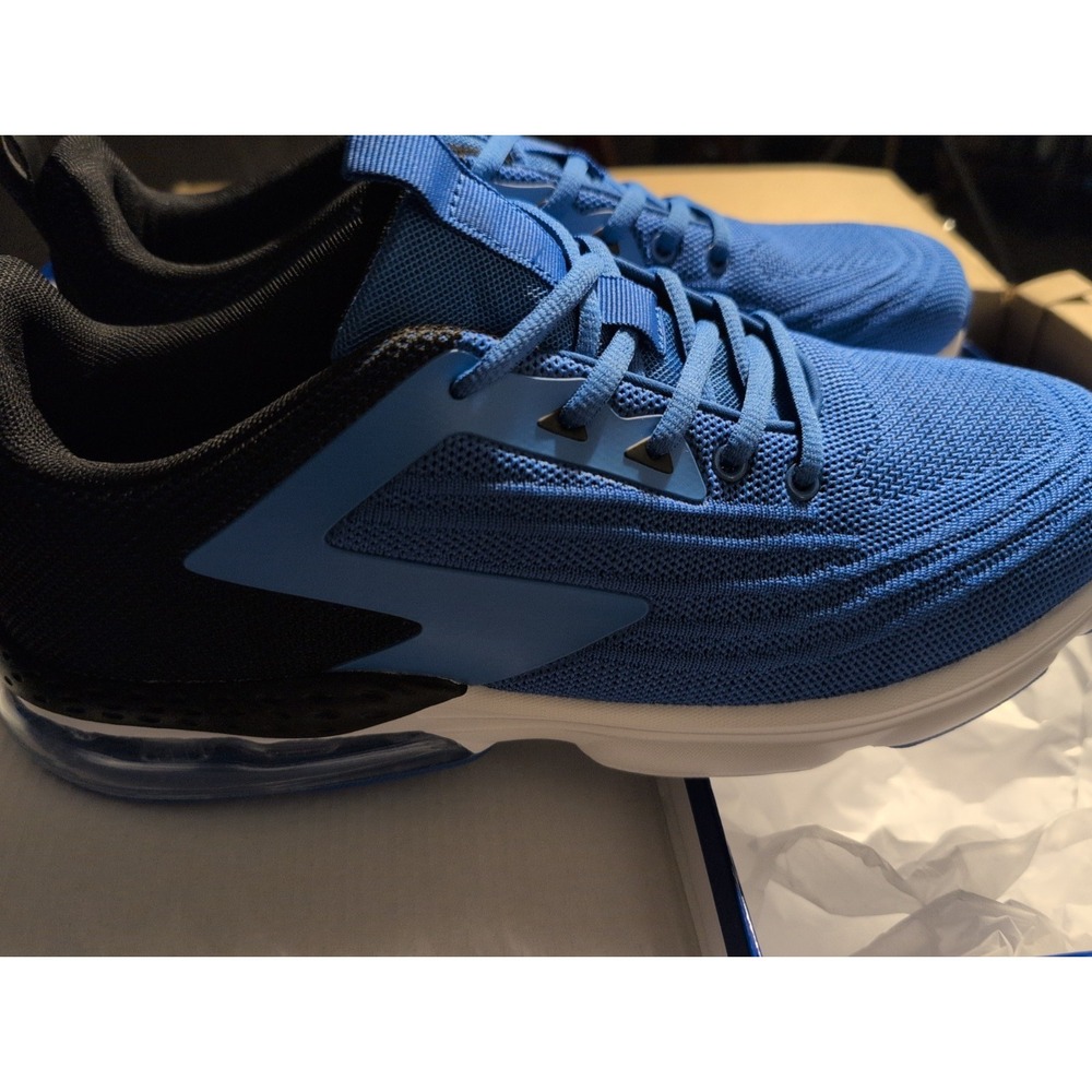 Jerko Blue Upper Lace Up Low Top Athletic Sneakers for Running & Jogging M 8.5